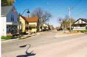 View Main At Fond du Lac Looking West; 1999