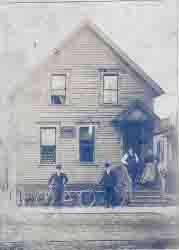 picture of Beuscher Hotel c:1890; shared by Joseph and Anna (Ott) Siegl