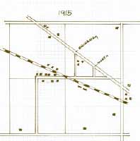 Map Roads Section 22, 1915