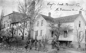 picture of Staats-Reingruber-Hilgendorf-Vogel Brewery; c: 1908; Shared by David and Connie Jagodzinski