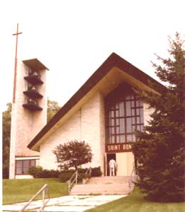 St. Boniface Church w/Bell Tower, Summer 1998